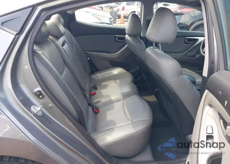 2012 Hyundai Elantra Limited from USA, damaged, VIN 5NPDH4AE5CH094654